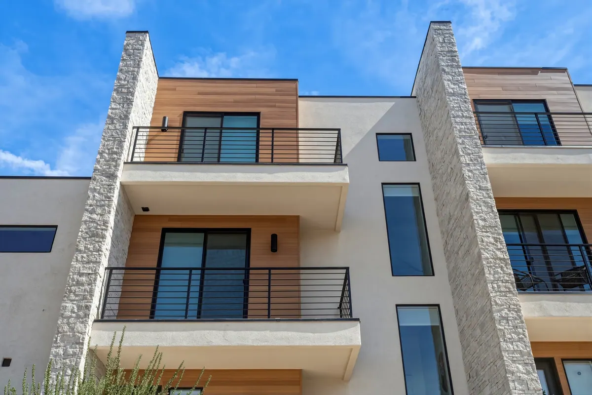 Valencia At Divario — stone accent facade