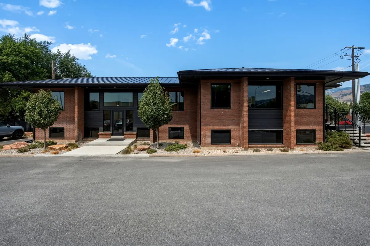 Bountiful Office Remodel — front brick office exterior
