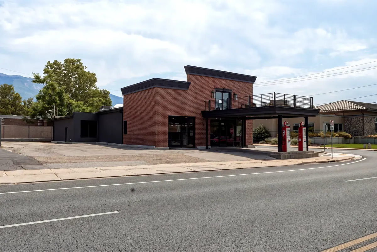 Kaysville Office Remodel — side street elevation