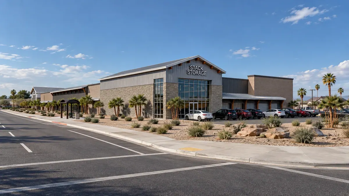 Phoenix Storage 35Th Broadway architectural rendering